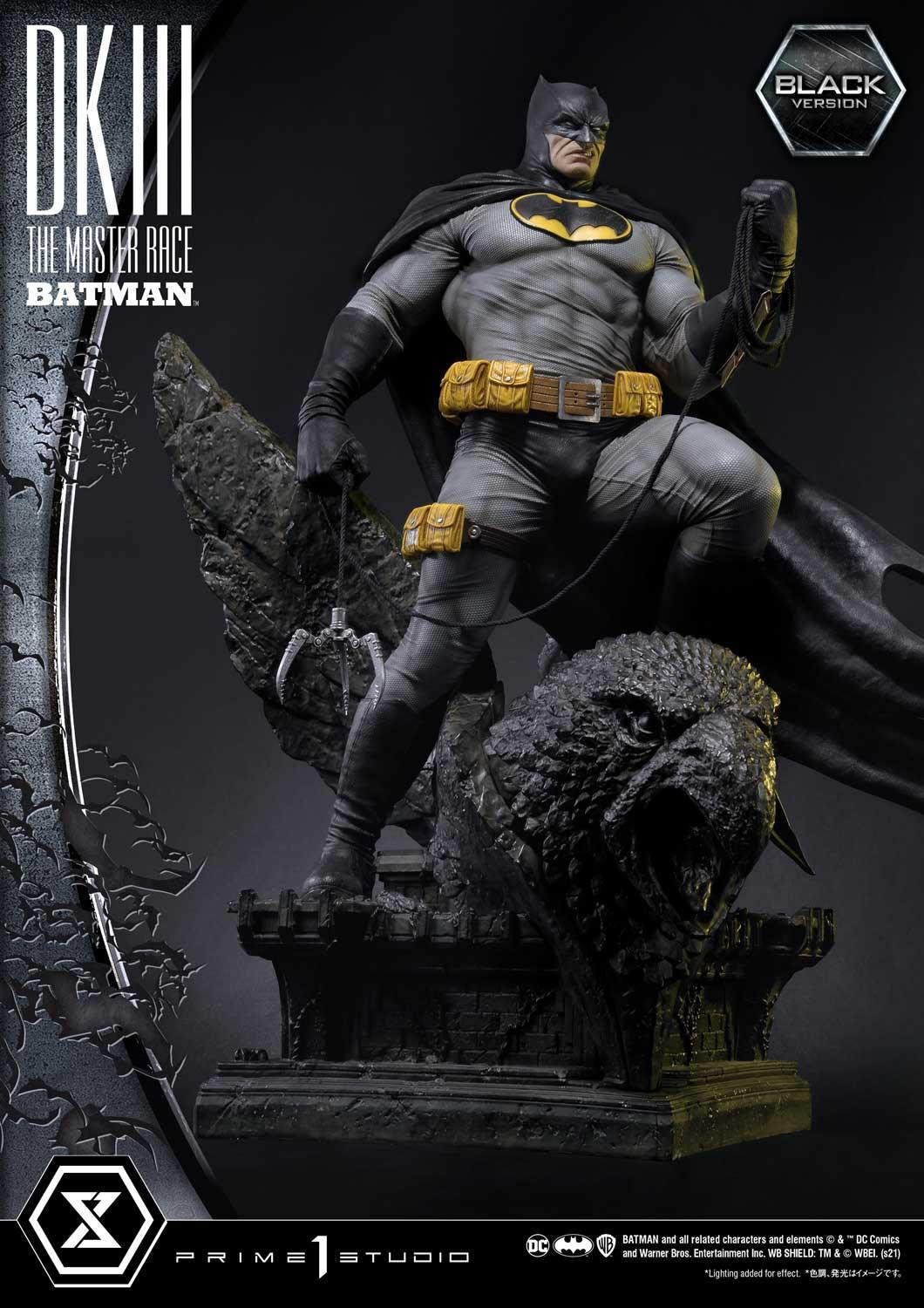 The Dark Knight III: The Master Race - Batman - Museum Masterline Series  (MMDCDK3-01BL) - 1/3 - Black Version (Prime 1 Studio)