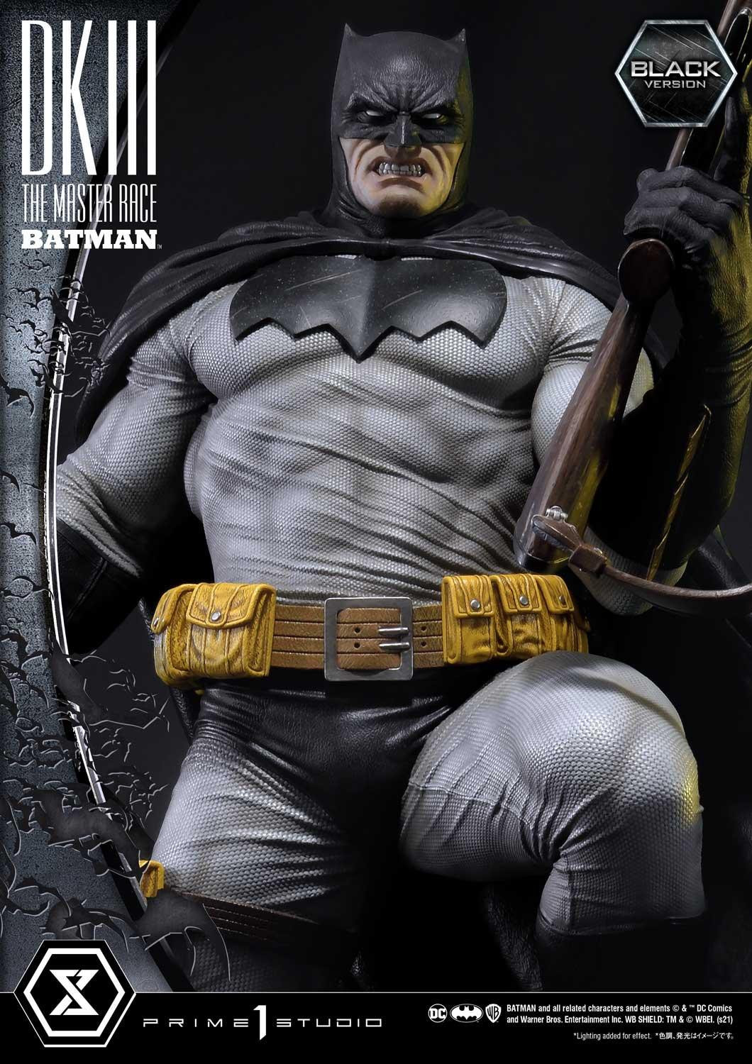 The Dark Knight III: The Master Race - Batman - Museum Masterline Series  (MMDCDK3-01BL) - 1/3 - Black Version (Prime 1 Studio)