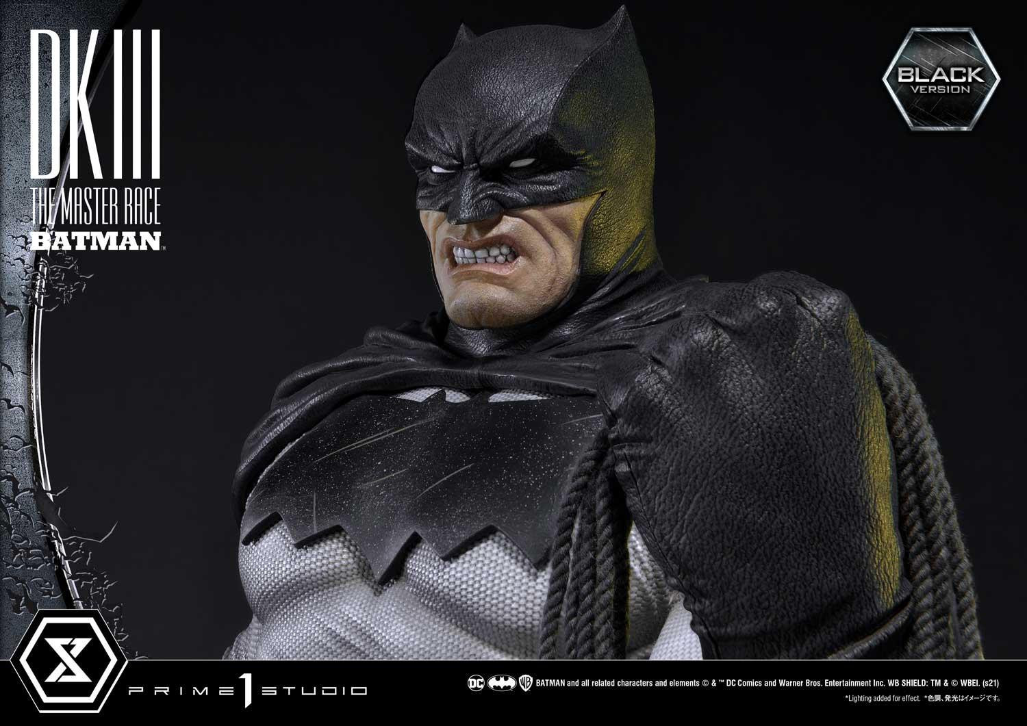 The Dark Knight III: The Master Race - Batman - Museum Masterline Series  (MMDCDK3-01BL) - 1/3 - Black Version (Prime 1 Studio)