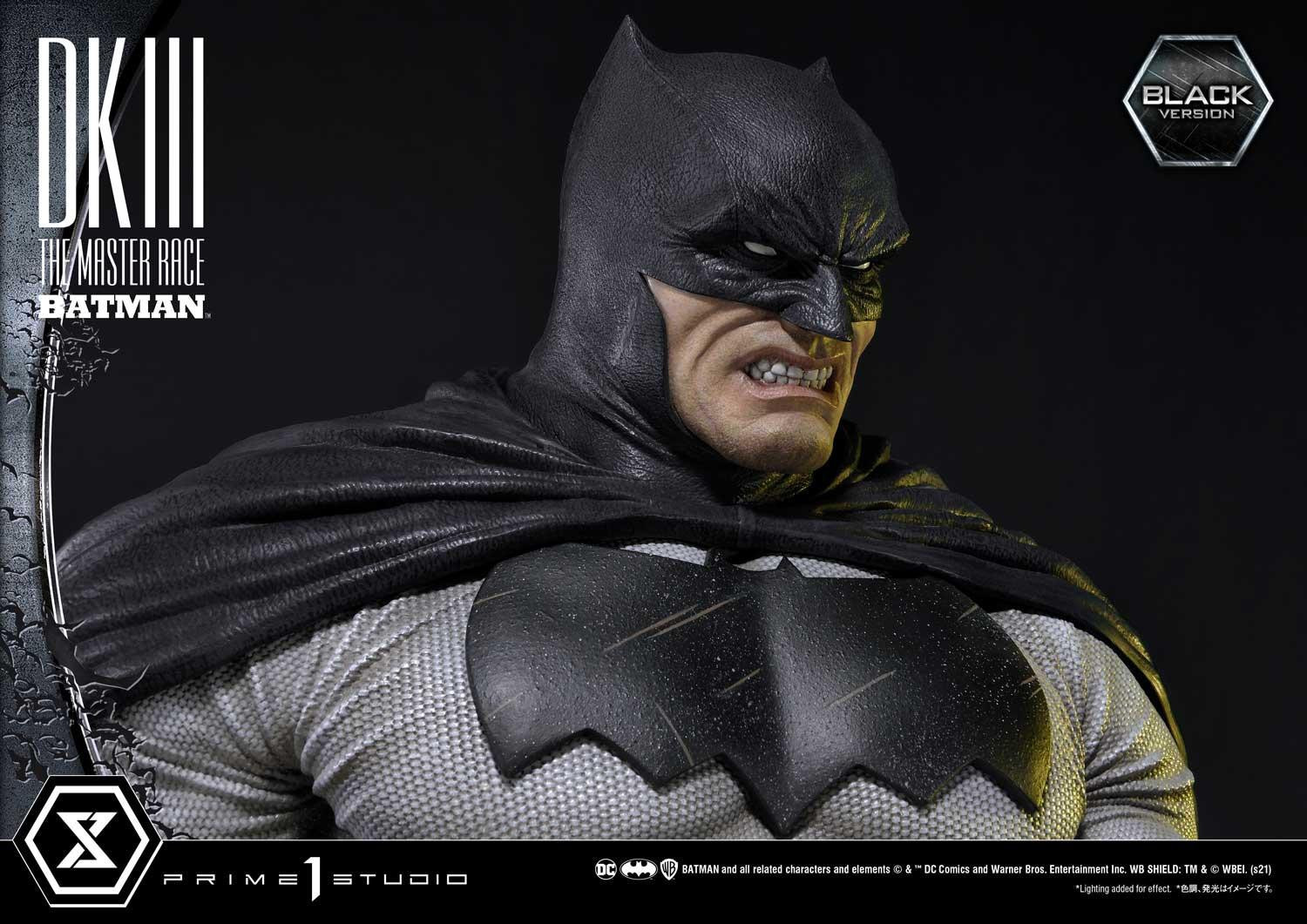 The Dark Knight III: The Master Race - Batman - Museum Masterline Series  (MMDCDK3-01BL) - 1/3 - Black Version (Prime 1 Studio)