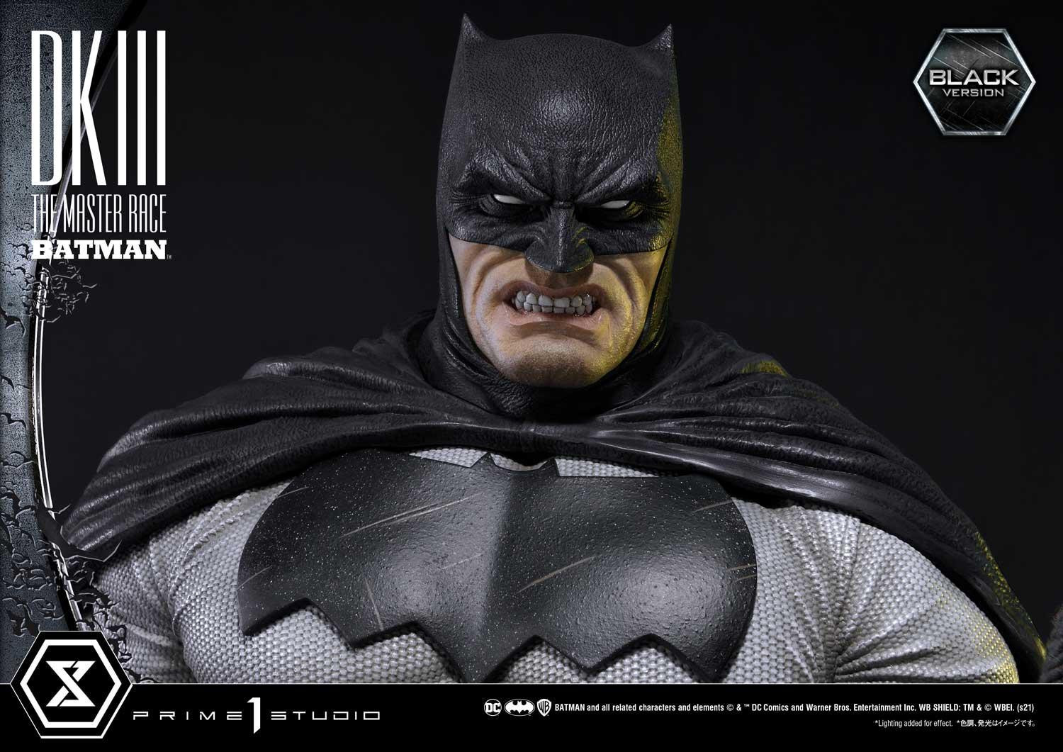 The Dark Knight III: The Master Race - Batman - Museum Masterline Series  (MMDCDK3-01BL) - 1/3 - Black Version (Prime 1 Studio)