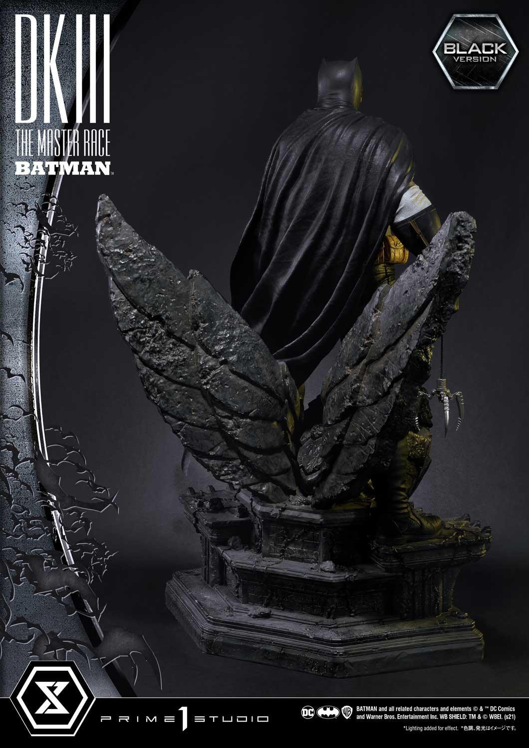 The Dark Knight III: The Master Race - Batman - Museum Masterline Series  (MMDCDK3-01BL) - 1/3 - Black Version (Prime 1 Studio)