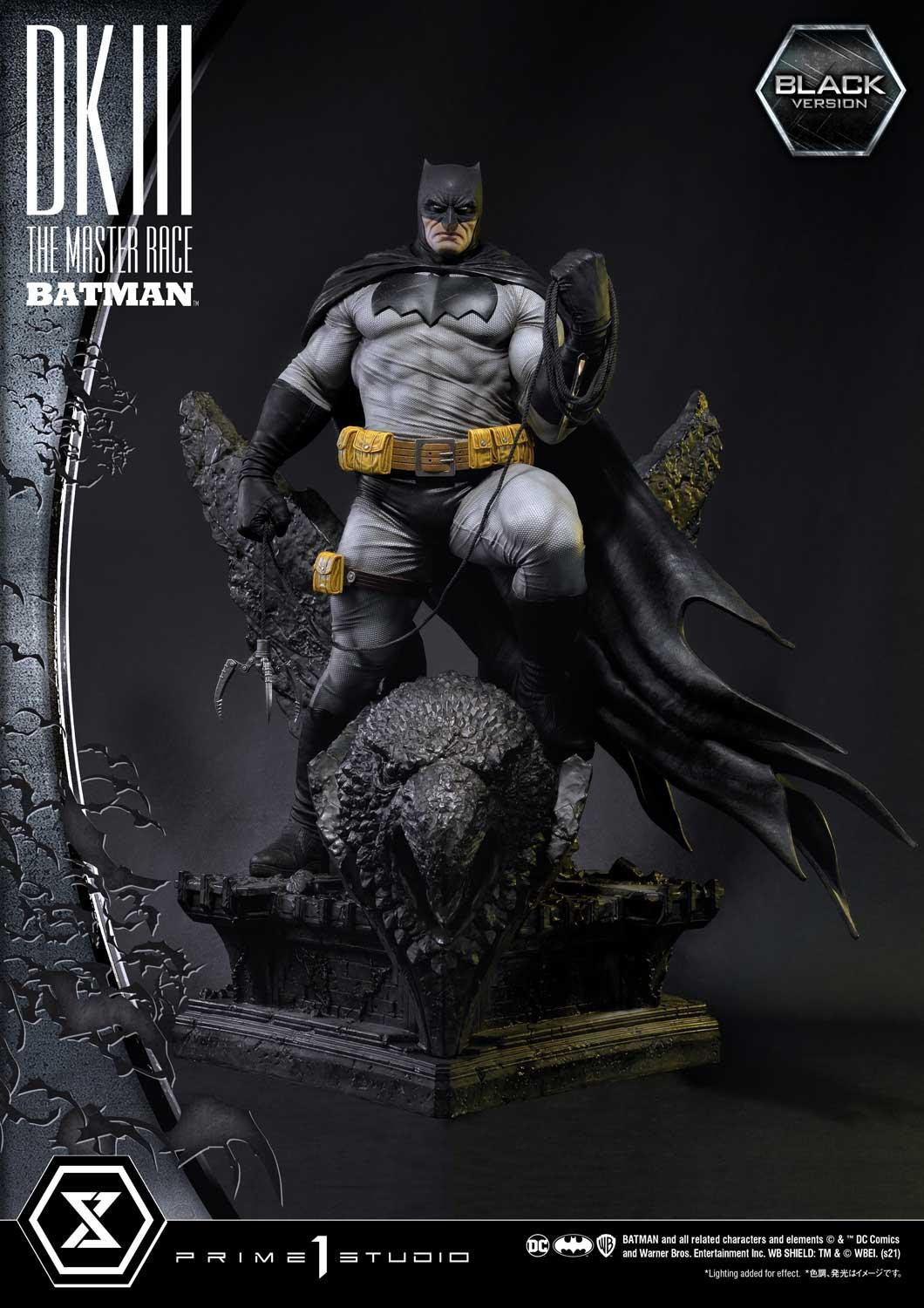 The Dark Knight III: The Master Race - Batman - Museum Masterline Series  (MMDCDK3-01BL) - 1/3 - Black Version (Prime 1 Studio)