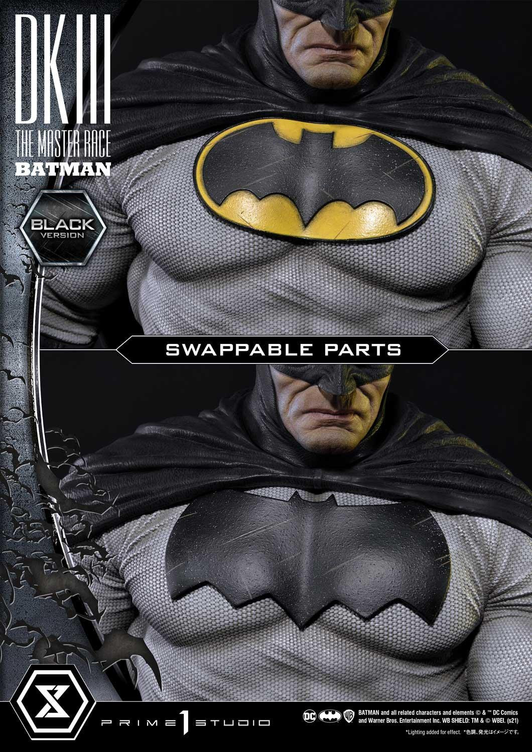 The Dark Knight III: The Master Race - Batman - Museum Masterline Series  (MMDCDK3-01BL) - 1/3 - Black Version (Prime 1 Studio)
