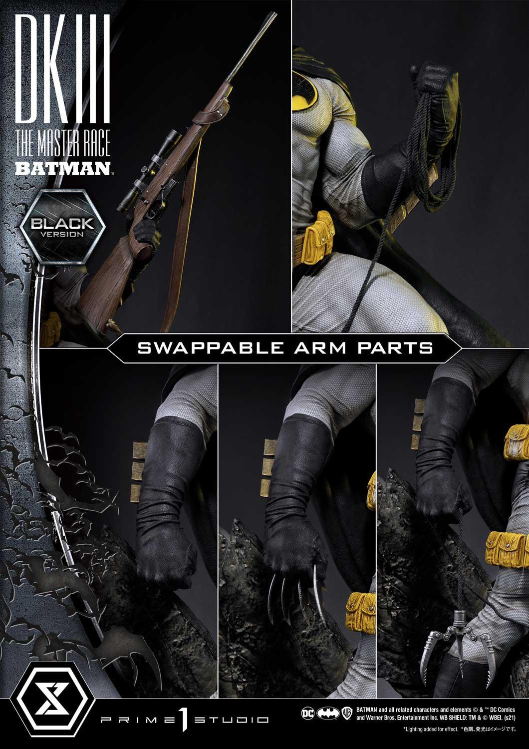 The Dark Knight III: The Master Race - Batman - Museum Masterline Series  (MMDCDK3-01BL) - 1/3 - Black Version (Prime 1 Studio)