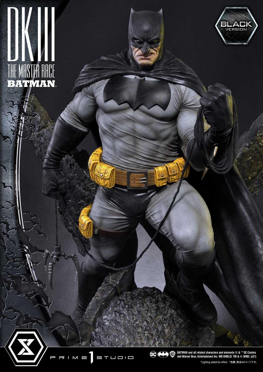 The Dark Knight III: The Master Race - Batman - Museum Masterline Series  (MMDCDK3-01BL) - 1/3 - Black Version (Prime 1 Studio)