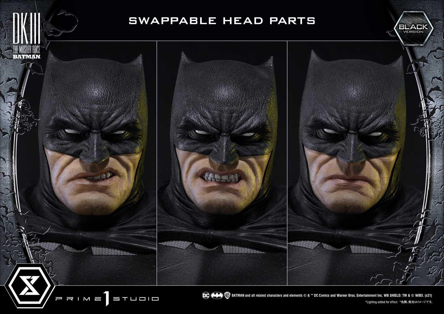 The Dark Knight III: The Master Race - Batman - Museum Masterline Series  (MMDCDK3-01BL) - 1/3 - Black Version (Prime 1 Studio)