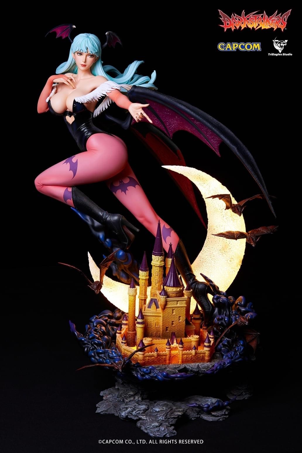 Vampire: The Night Warriors - Morrigan Aensland - Crystal Series - 1/4 - Player 1 (TriEagles Studio) photo 3