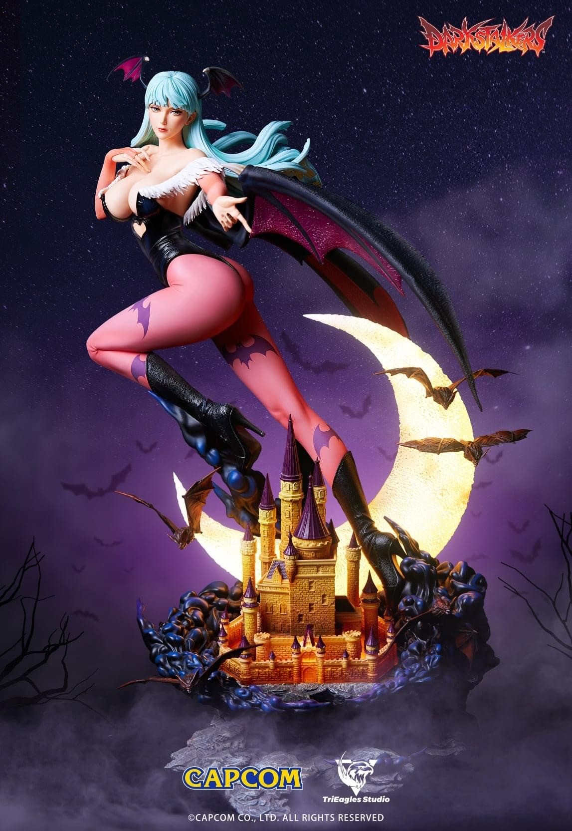 Vampire: The Night Warriors - Morrigan Aensland - Crystal Series - 1/4 - Player 1 (TriEagles Studio) photo 8