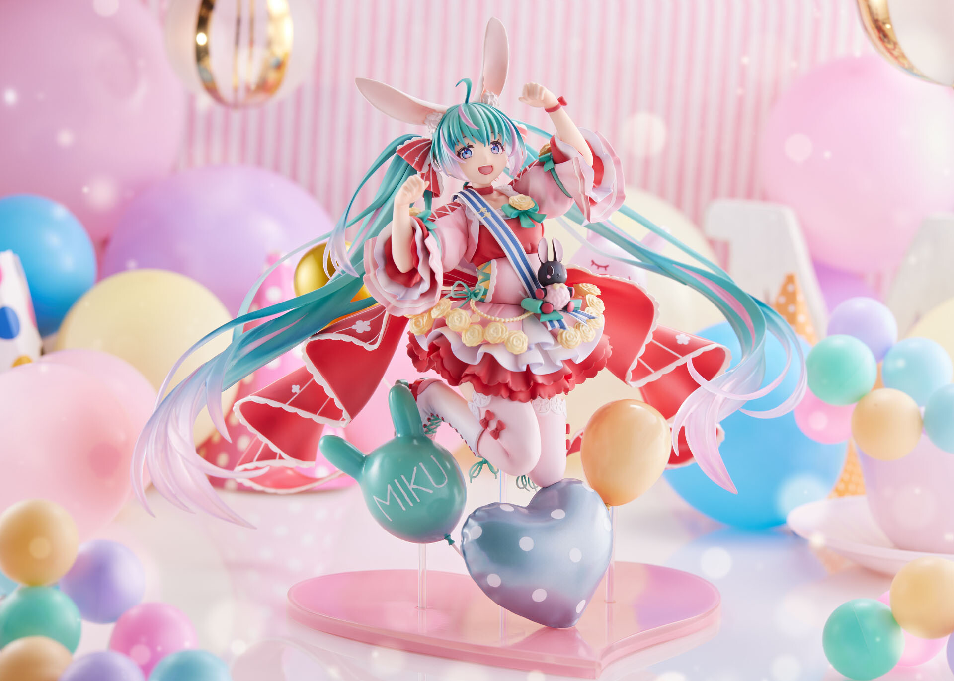 Piapro Characters - Hatsune Miku - 1/7 - Birthday 2021, ~Pretty Rabbit ver.~ (Spiritale, Wing)