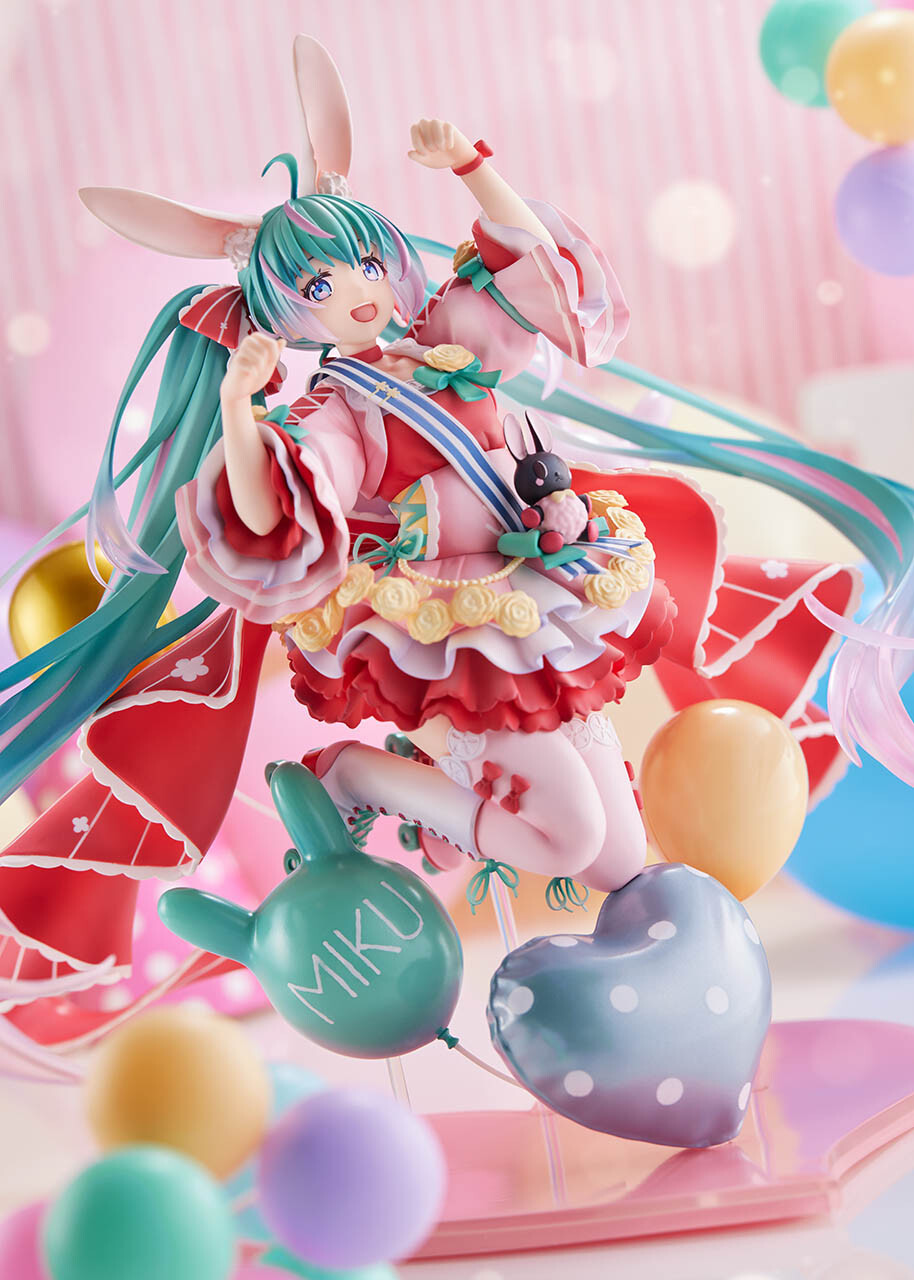Piapro Characters - Hatsune Miku - 1/7 - Birthday 2021, ~Pretty Rabbit ver.~ (Spiritale, Wing)