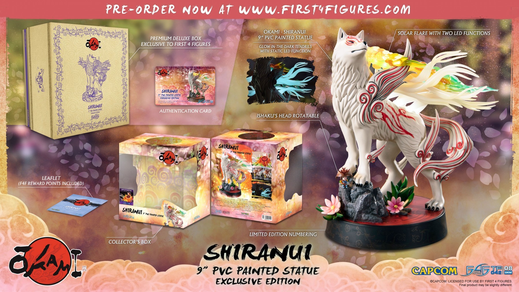 Ookami - Shiranui - True Form - Exclusive Edition (First 4 Figures)