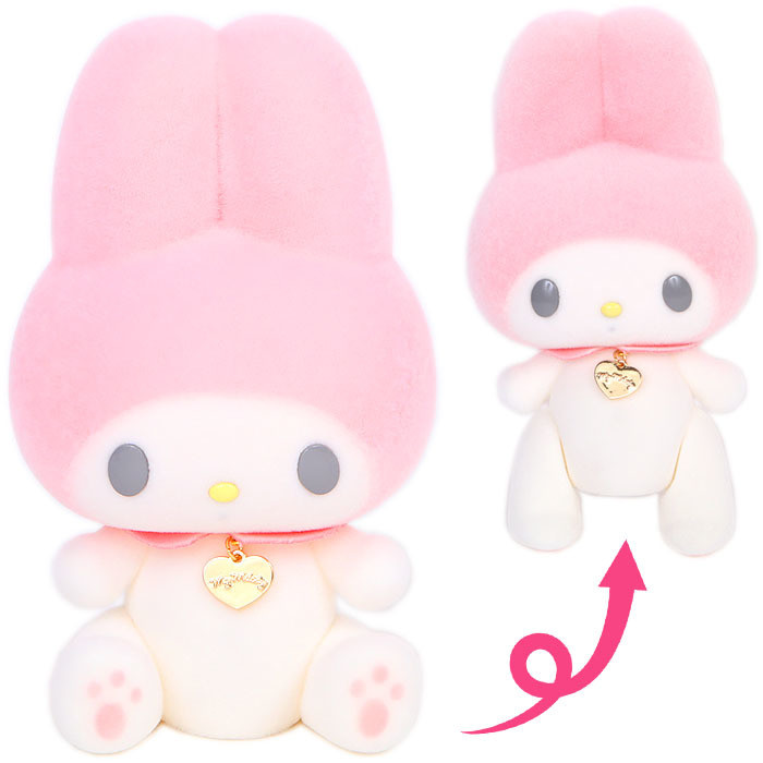 Sanrio Characters - My Melody - My Melody 45th Anniversary - My Melody 45th Flocking Figure (Sanrio) photo 4