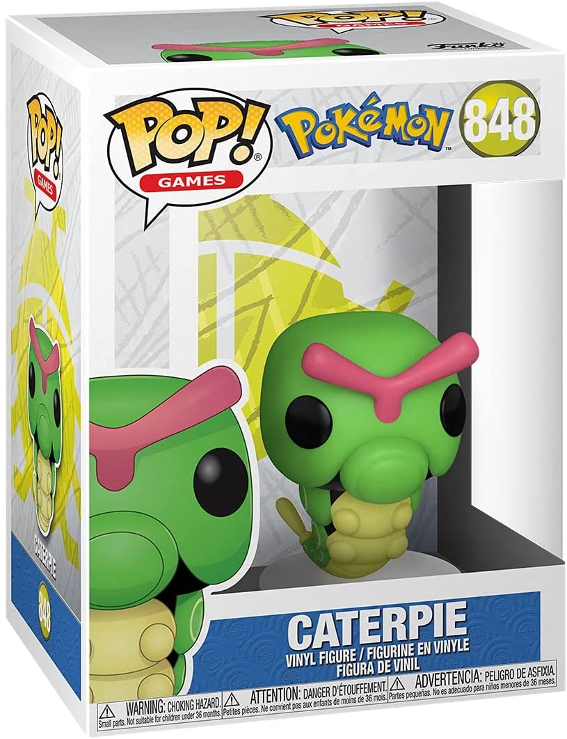 Pocket Monsters - Caterpie - POP! Games - POP! Pokémon - POP! Vinyl (848) (Funko Toys)