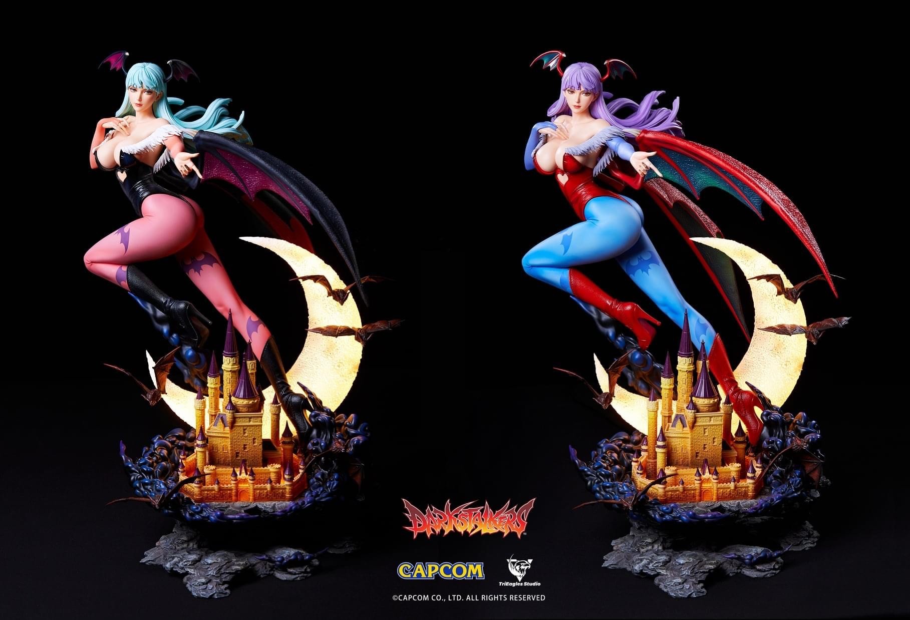 Vampire: The Night Warriors - Morrigan Aensland - Crystal Series - 1/4 - Player 2 (TriEagles Studio)