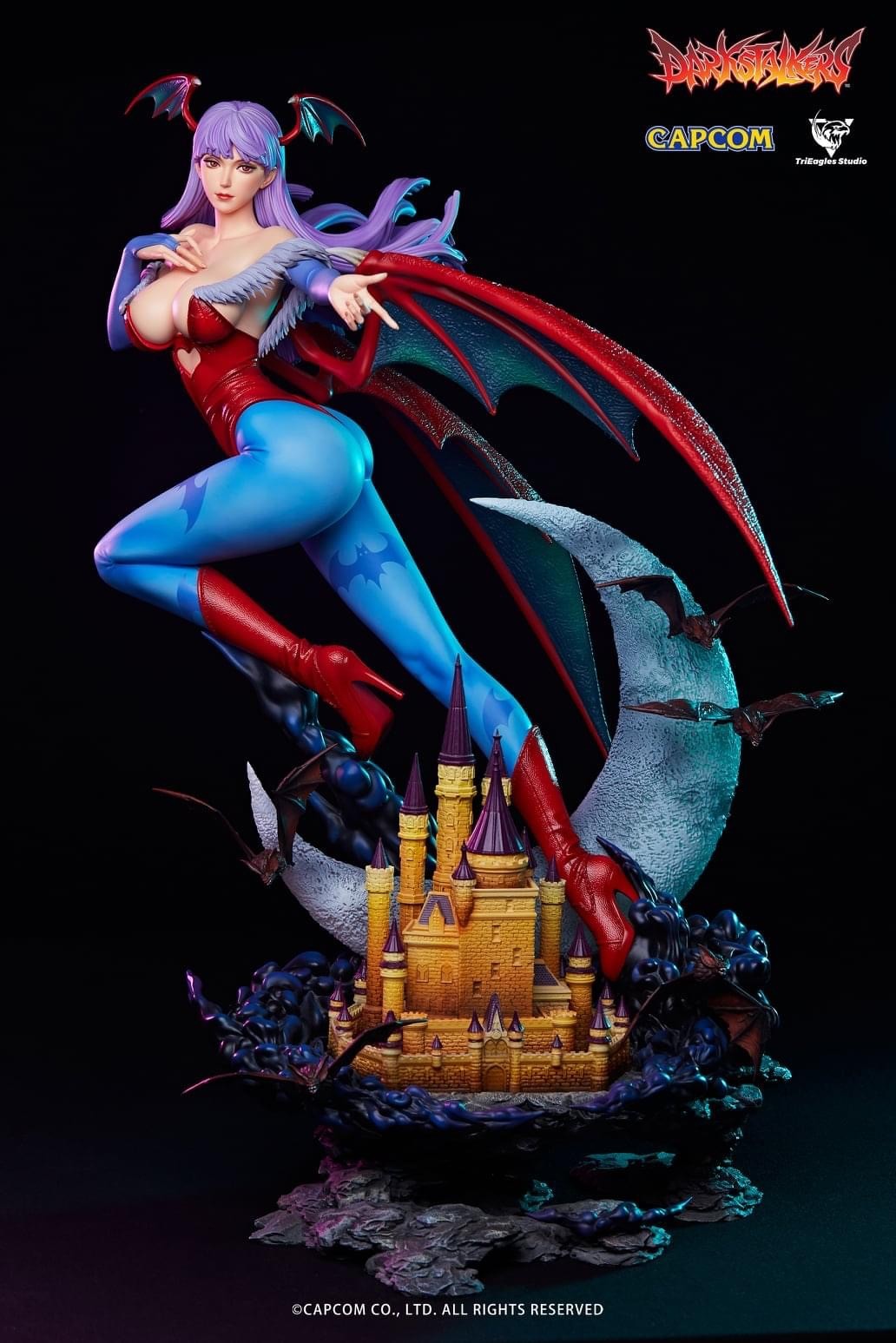 Vampire: The Night Warriors - Morrigan Aensland - Crystal Series - 1/4 - Player 2 (TriEagles Studio)