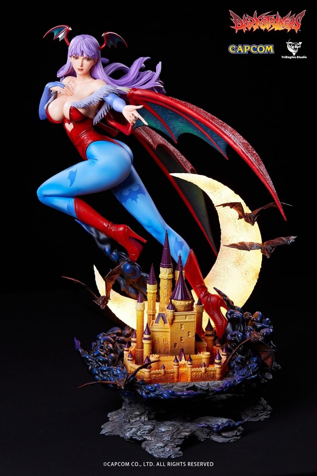 Vampire: The Night Warriors - Morrigan Aensland - Crystal Series - 1/4 - Player 2 (TriEagles Studio)