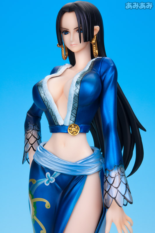 One Piece - Boa Hancock - Excellent Model - Portrait Of Pirates EX - 1/8 - Blue ver. (MegaHouse) photo 2