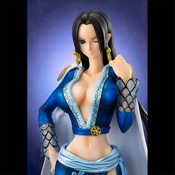 One Piece - Boa Hancock - Excellent Model - Portrait Of Pirates EX - 1/8 - Blue ver. (MegaHouse) photo 4