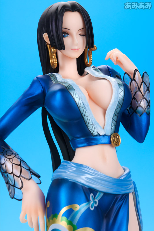 One Piece - Boa Hancock - Excellent Model - Portrait Of Pirates EX - 1/8 - Blue ver. (MegaHouse) photo 9