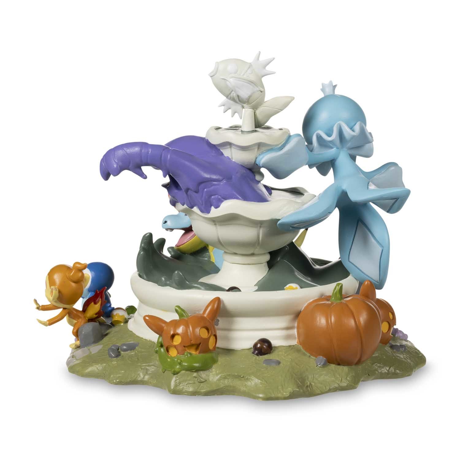 Pocket Monsters - Alligates - Betbeton - Hikozaru - Koiking - Mimikkyu - Pochama - Pururill - Haunted Pokémon Village - Frillish Frightening Fountain (PokémonCenter.com, The Pokémon Company International) photo 2