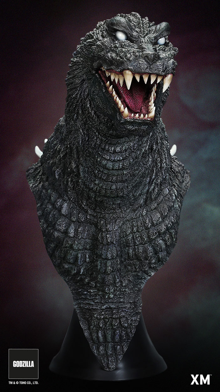 Gojira, Mothra, King Ghidorah Daikaijuu Soukougeki - Gojira - Bust (XM Studios)