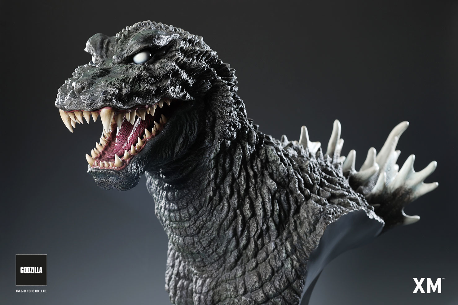 Gojira, Mothra, King Ghidorah Daikaijuu Soukougeki - Gojira - Bust (XM Studios)