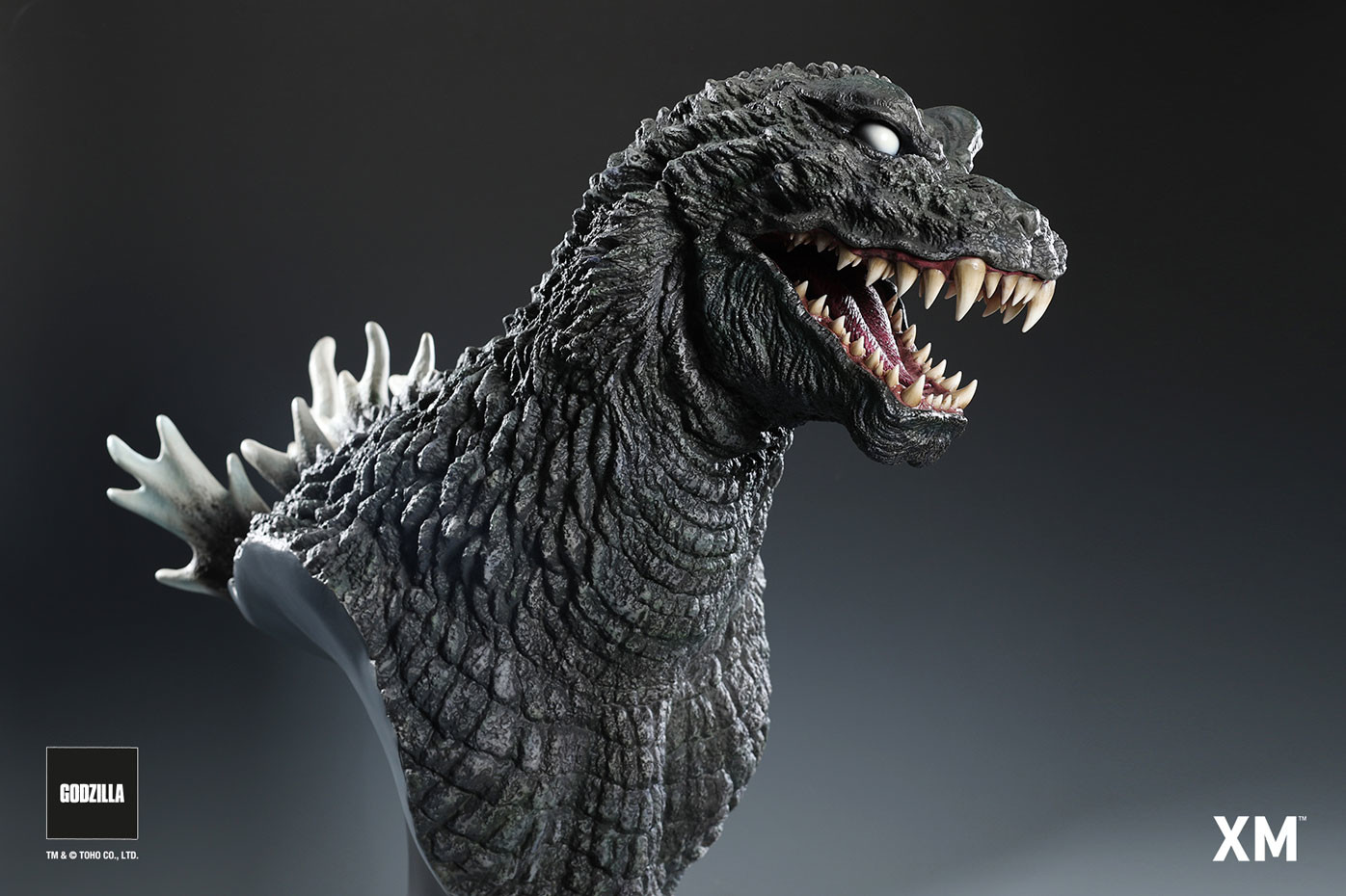 Gojira, Mothra, King Ghidorah Daikaijuu Soukougeki - Gojira - Bust (XM Studios)