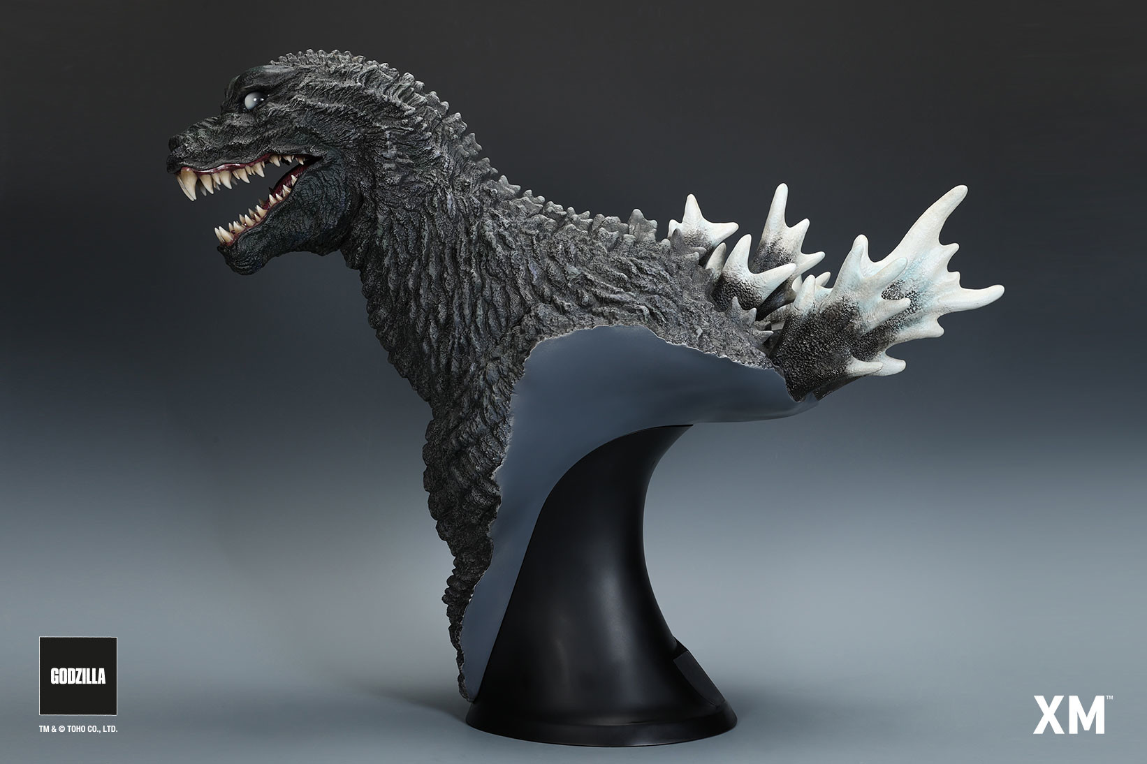 Gojira, Mothra, King Ghidorah Daikaijuu Soukougeki - Gojira - Bust (XM Studios)