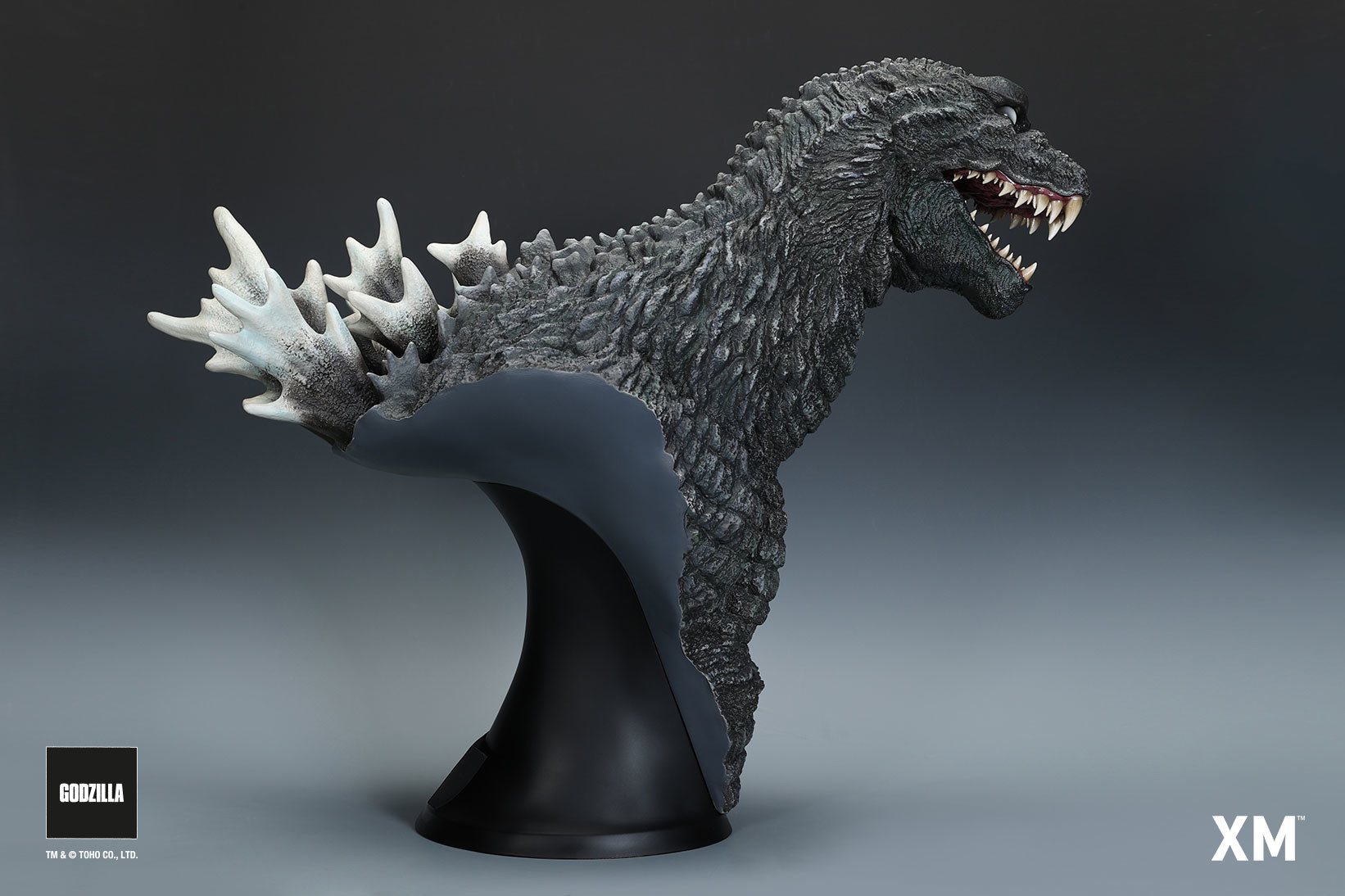 Gojira, Mothra, King Ghidorah Daikaijuu Soukougeki - Gojira - Bust (XM Studios)