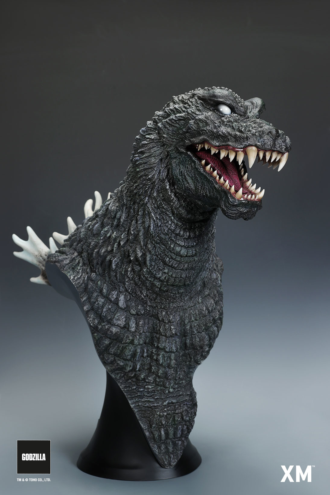 Gojira, Mothra, King Ghidorah Daikaijuu Soukougeki - Gojira - Bust (XM Studios)