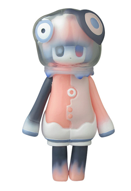 Original - Sofubi Figure - Three Wax 0.0 - Uchukaeru Yumemiru - GID (Asahi Kougei, Medicom Toy)