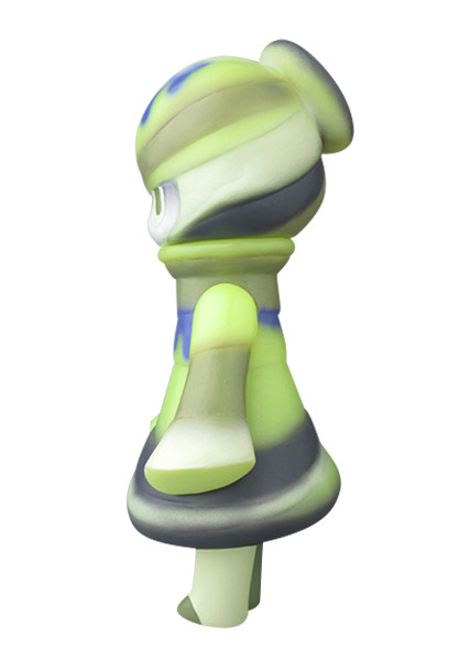 Original - Sofubi Figure - Three Wax 0.0 - Yotan - GID (Asahi Kougei, Medicom Toy)