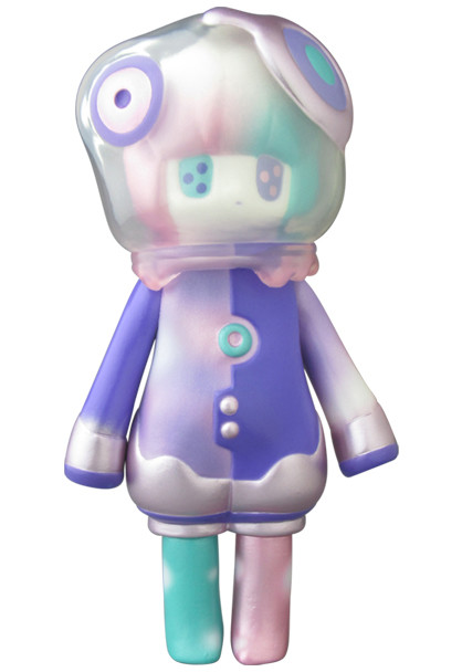 Original - Sofubi Figure - Three Wax 0.0 - Uchukaeru Yumemiru (Asahi Kougei, Medicom Toy) photo 3