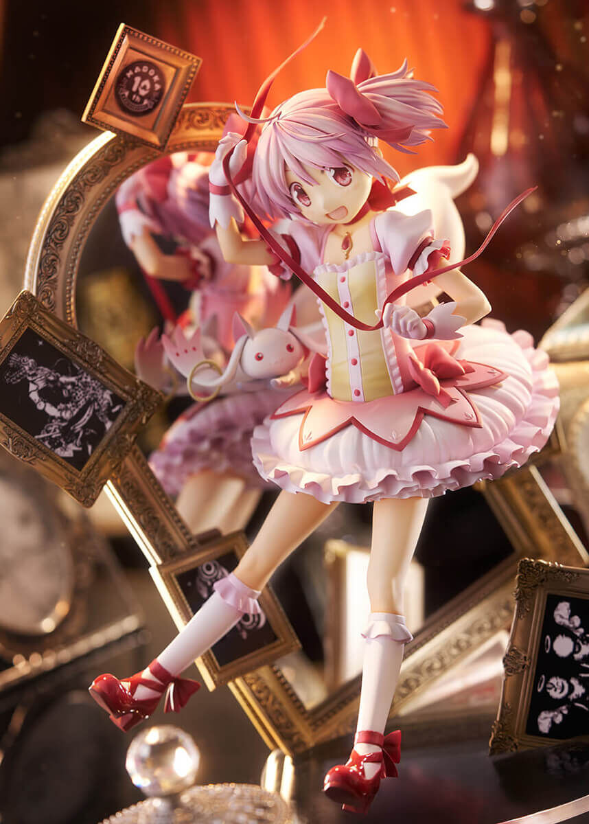 Mahou Shoujo Madoka☆Magica - Kaname Madoka - Kyuubey - 1/7 - 10th Anniversary Ver. (Aniplex, Stronger)