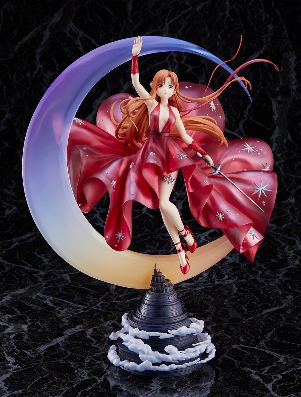 Gekijouban Sword Art Online: Progressive - Hoshinaki Yoru no Aria - Asuna - Shibuya Scramble Figure - 1/7 - Crystal Dress Ver. (Alpha Satellite, eStream) photo 4