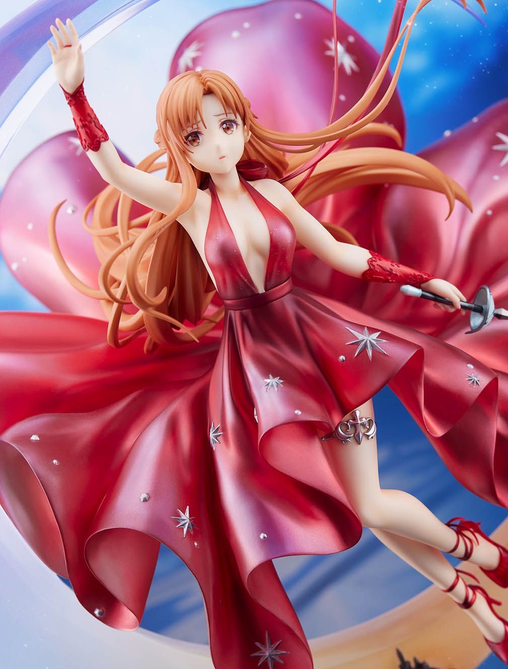 Gekijouban Sword Art Online: Progressive - Hoshinaki Yoru no Aria - Asuna - Shibuya Scramble Figure - 1/7 - Crystal Dress Ver. (Alpha Satellite, eStream) photo 5