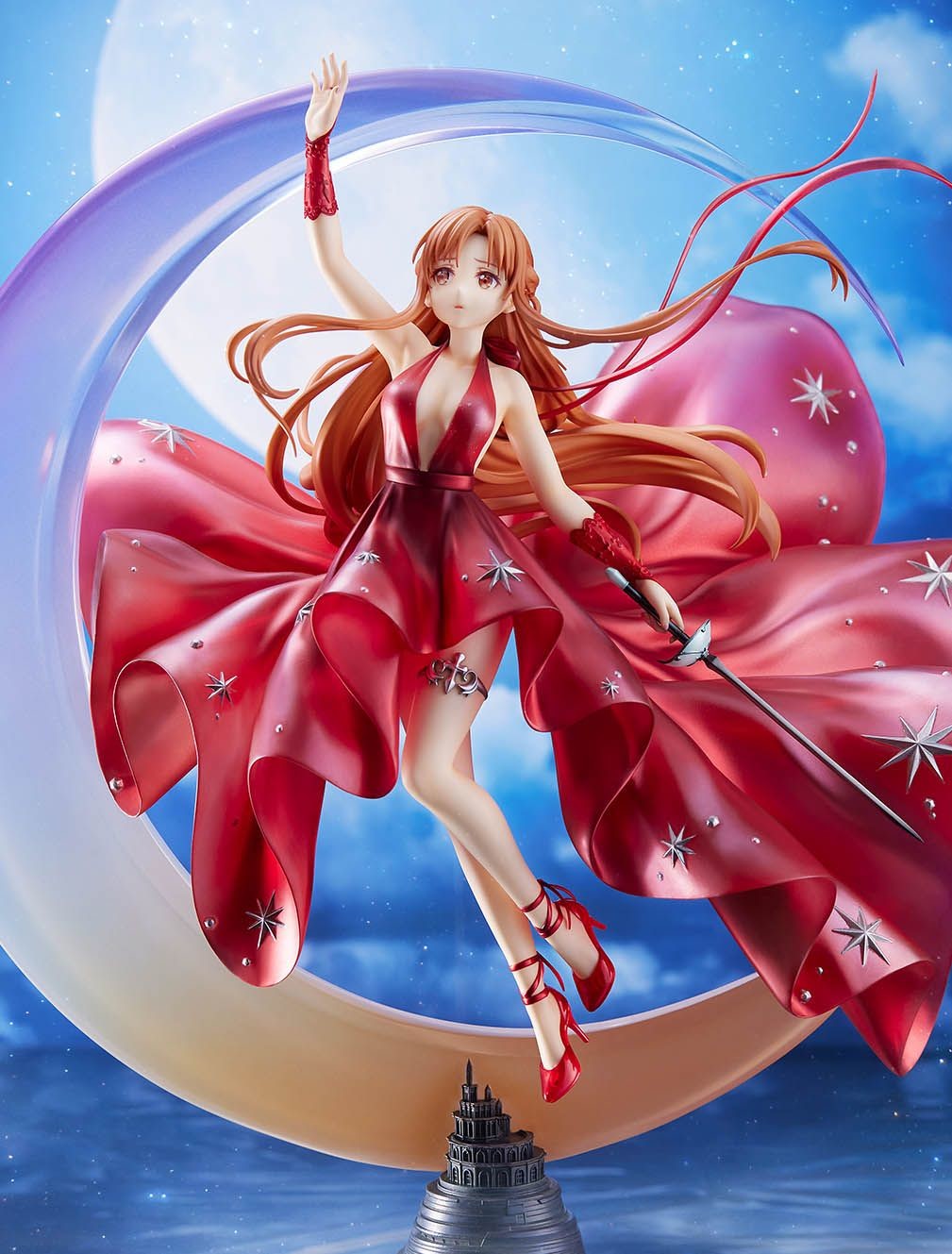 Gekijouban Sword Art Online: Progressive - Hoshinaki Yoru no Aria - Asuna - Shibuya Scramble Figure - 1/7 - Crystal Dress Ver. (Alpha Satellite, eStream) photo 7