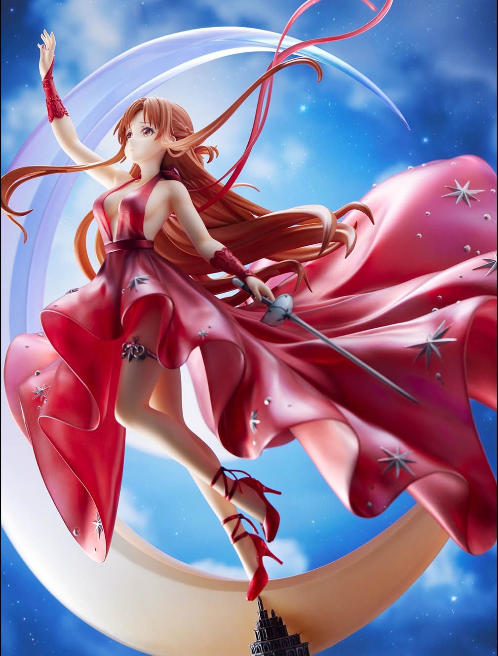 Gekijouban Sword Art Online: Progressive - Hoshinaki Yoru no Aria - Asuna - Shibuya Scramble Figure - 1/7 - Crystal Dress Ver. (Alpha Satellite, eStream) photo 11