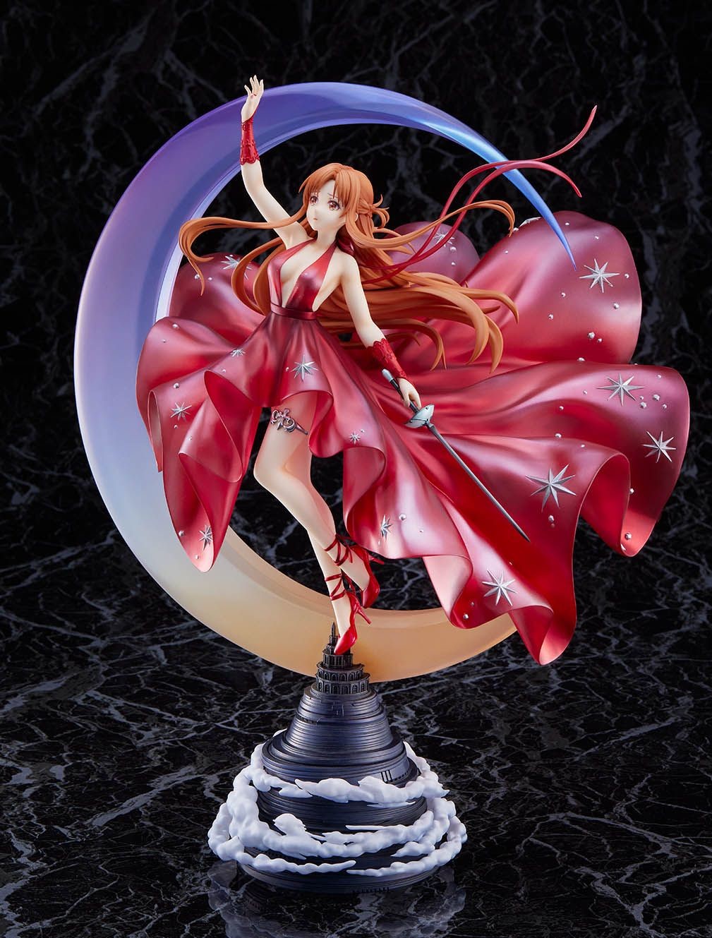 Gekijouban Sword Art Online: Progressive - Hoshinaki Yoru no Aria - Asuna - Shibuya Scramble Figure - 1/7 - Crystal Dress Ver. (Alpha Satellite, eStream) photo 12