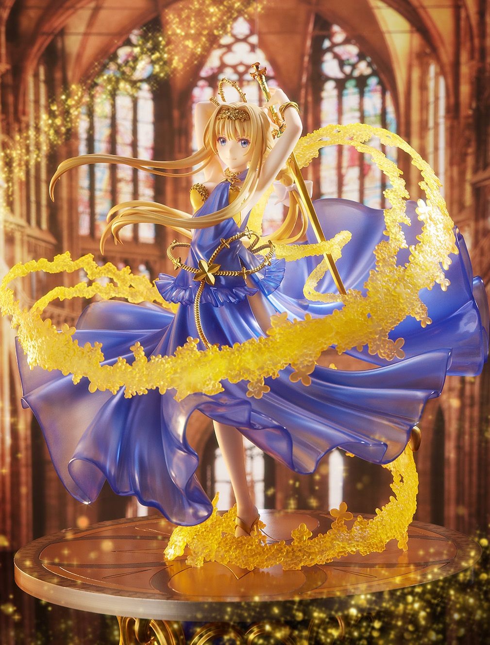 Gekijouban Sword Art Online: Progressive - Hoshinaki Yoru no Aria - Alice Zuberg - Shibuya Scramble Figure - 1/7 - Crystal Dress Ver. (Alpha Satellite, eStream)