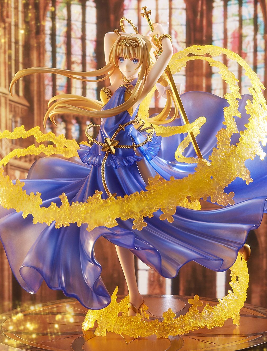 Gekijouban Sword Art Online: Progressive - Hoshinaki Yoru no Aria - Alice Zuberg - Shibuya Scramble Figure - 1/7 - Crystal Dress Ver. (Alpha Satellite, eStream)