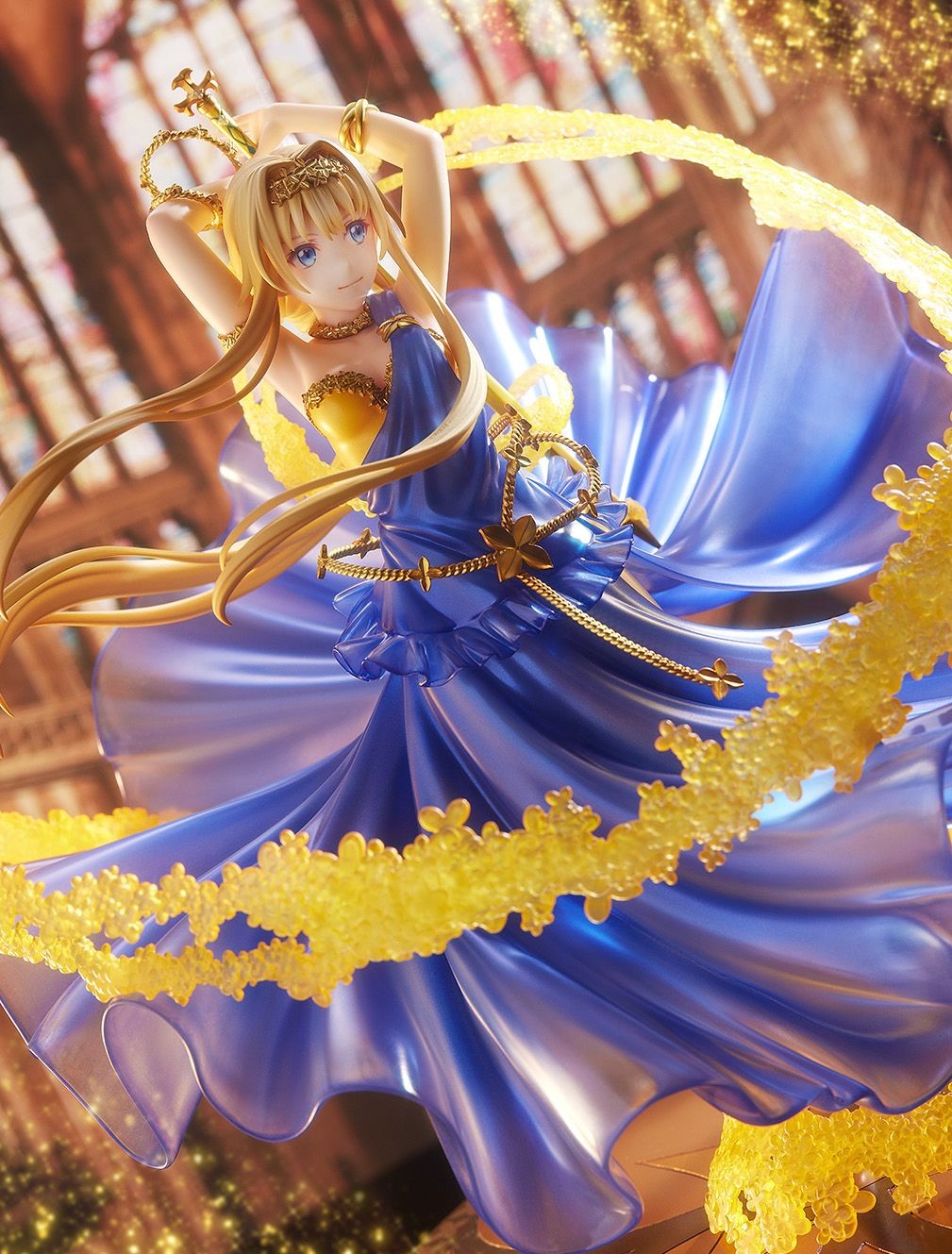 Gekijouban Sword Art Online: Progressive - Hoshinaki Yoru no Aria - Alice Zuberg - Shibuya Scramble Figure - 1/7 - Crystal Dress Ver. (Alpha Satellite, eStream)