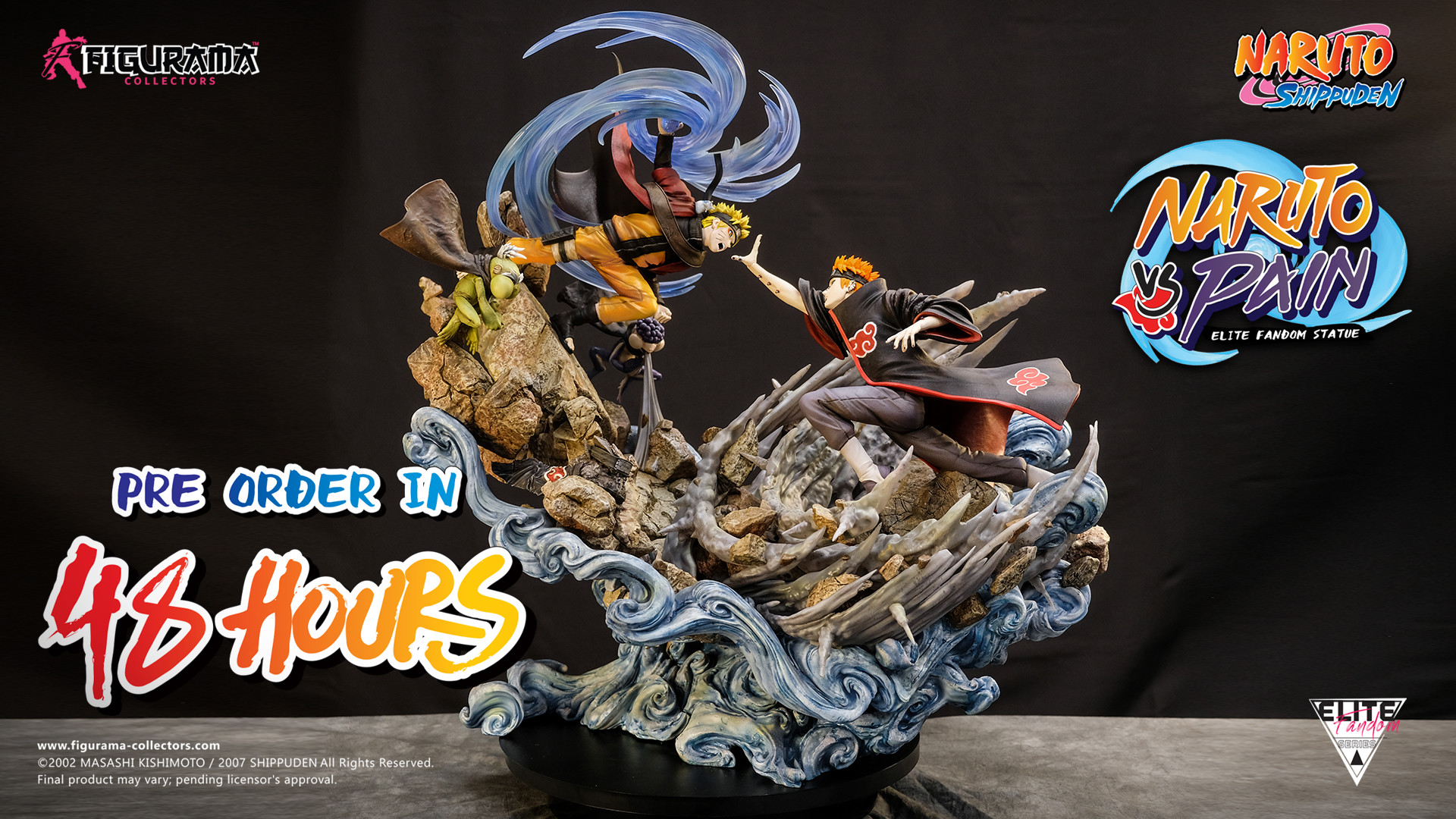 Naruto Shippuuden - Fukasaku - Katsuyu - Pain - Shima - Uzumaki Naruto - Elite Fandom Statue - 1/6 (Figurama Collectors) photo 2