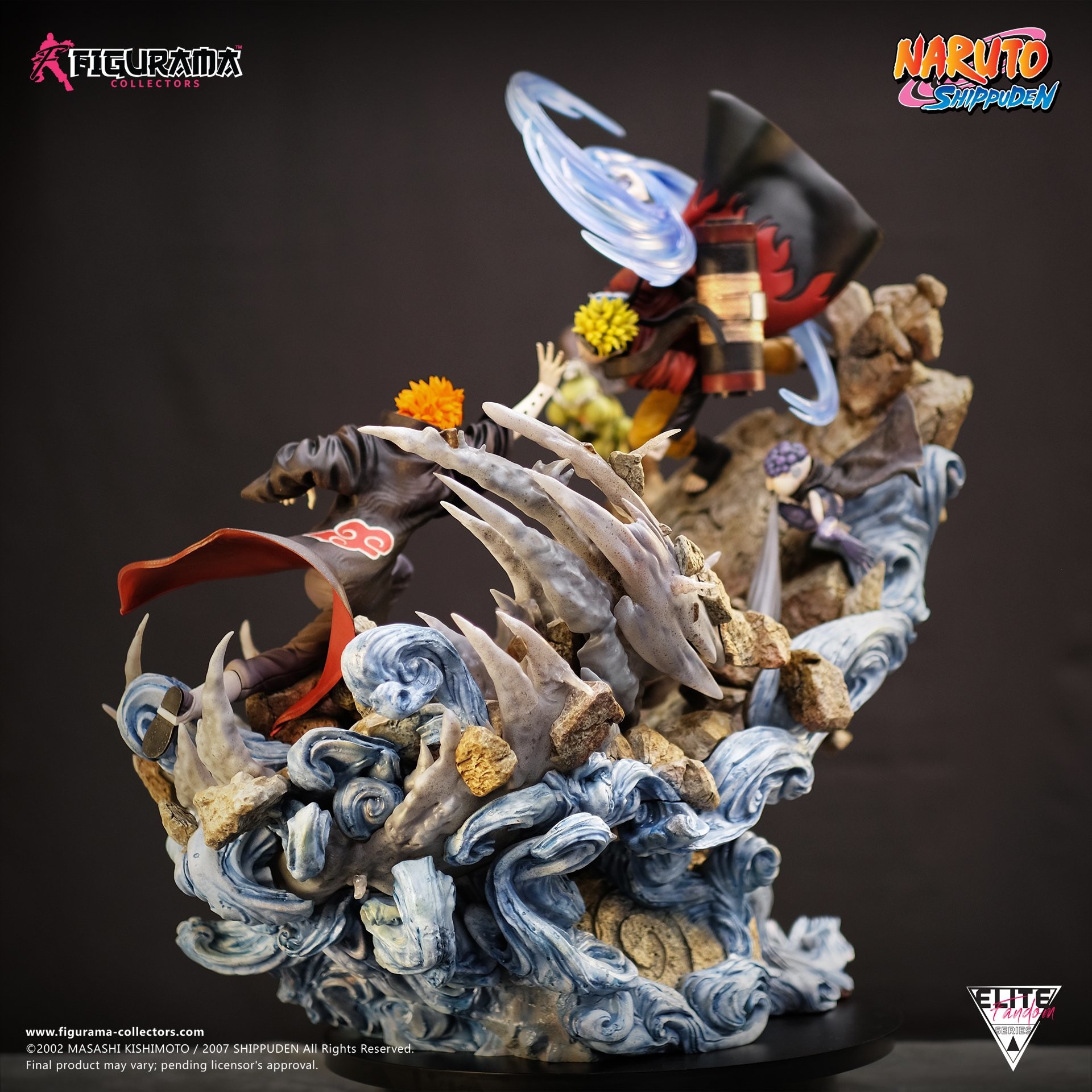 Naruto Shippuuden - Fukasaku - Katsuyu - Pain - Shima - Uzumaki Naruto - Elite Fandom Statue - 1/6 (Figurama Collectors) photo 6