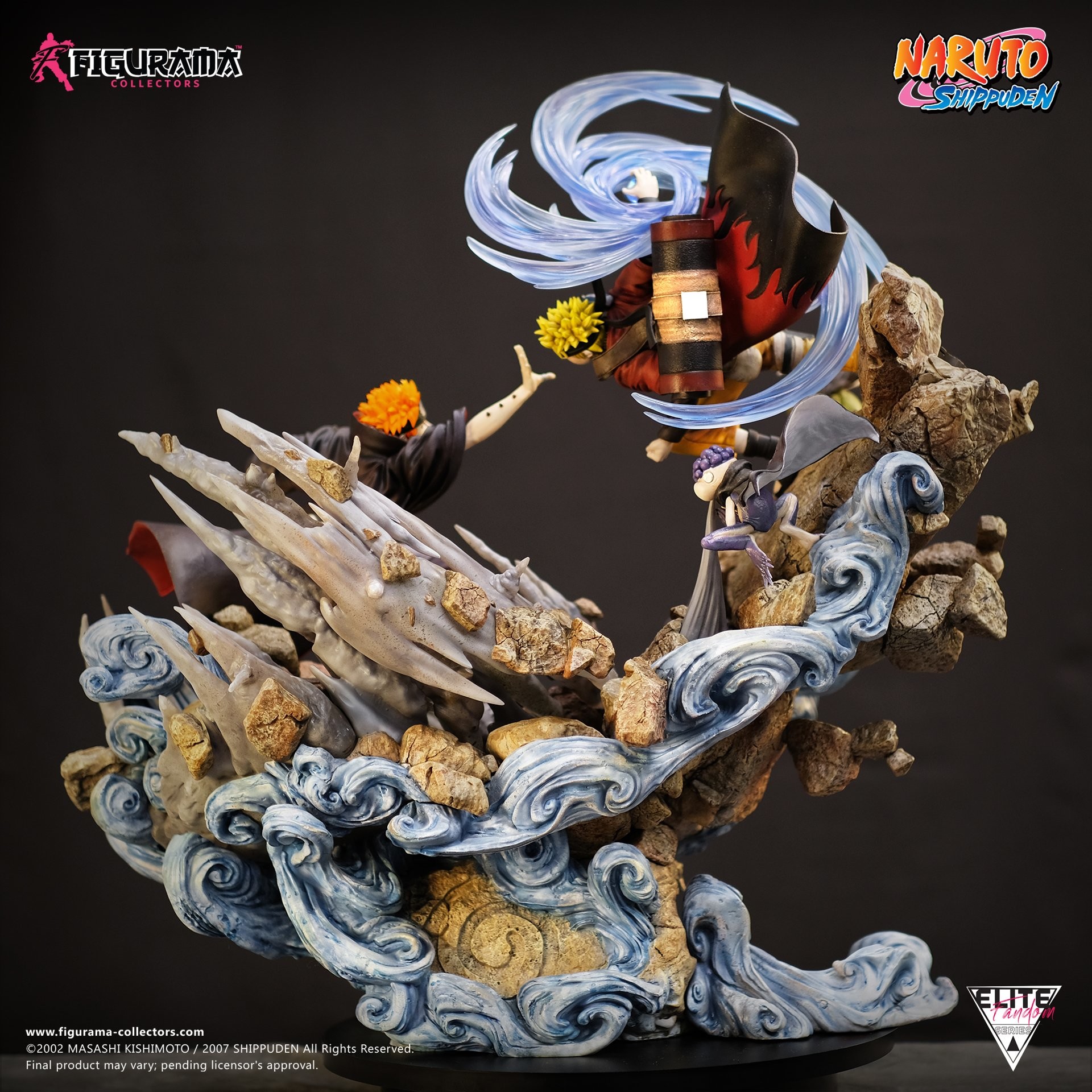 Naruto Shippuuden - Fukasaku - Katsuyu - Pain - Shima - Uzumaki Naruto - Elite Fandom Statue - 1/6 (Figurama Collectors) photo 8