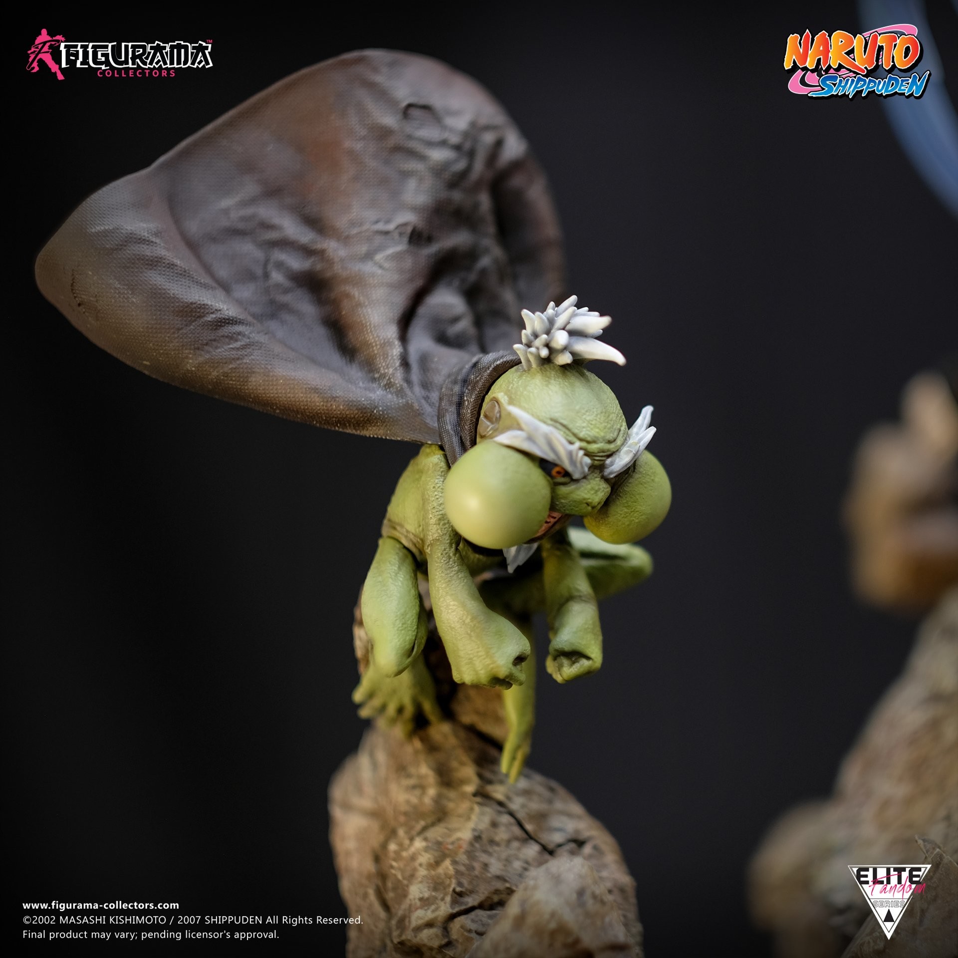 Naruto Shippuuden - Fukasaku - Katsuyu - Pain - Shima - Uzumaki Naruto - Elite Fandom Statue - 1/6 (Figurama Collectors) photo 11