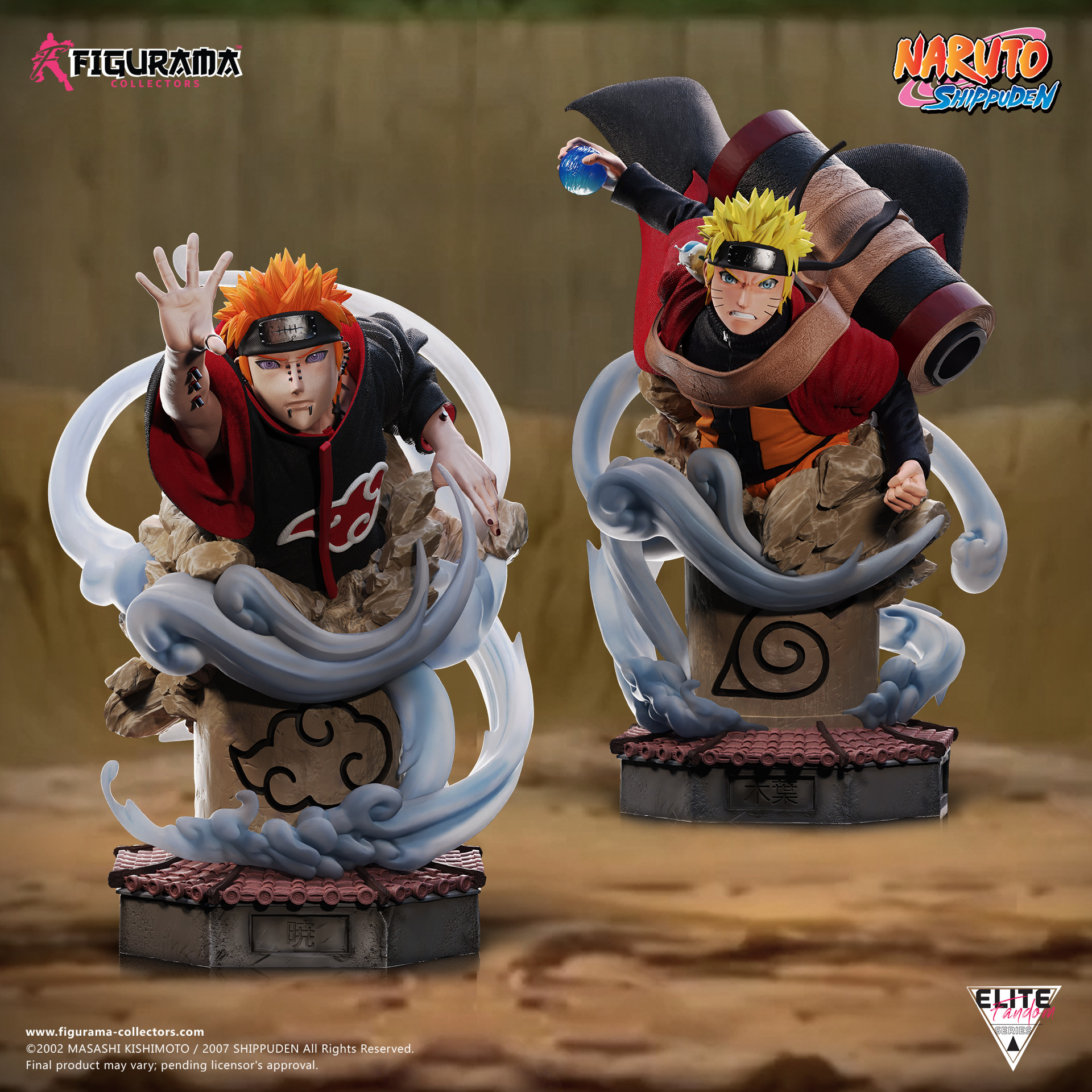 Naruto Shippuuden - Fukasaku - Katsuyu - Pain - Shima - Uzumaki Naruto - Elite Fandom Statue - 1/6 (Figurama Collectors) photo 12