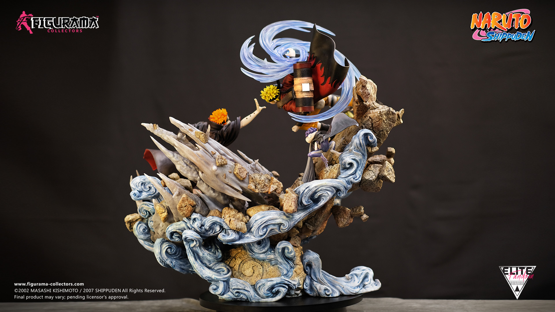 Naruto Shippuuden - Fukasaku - Katsuyu - Pain - Shima - Uzumaki Naruto - Elite Fandom Statue - 1/6 (Figurama Collectors) photo 16