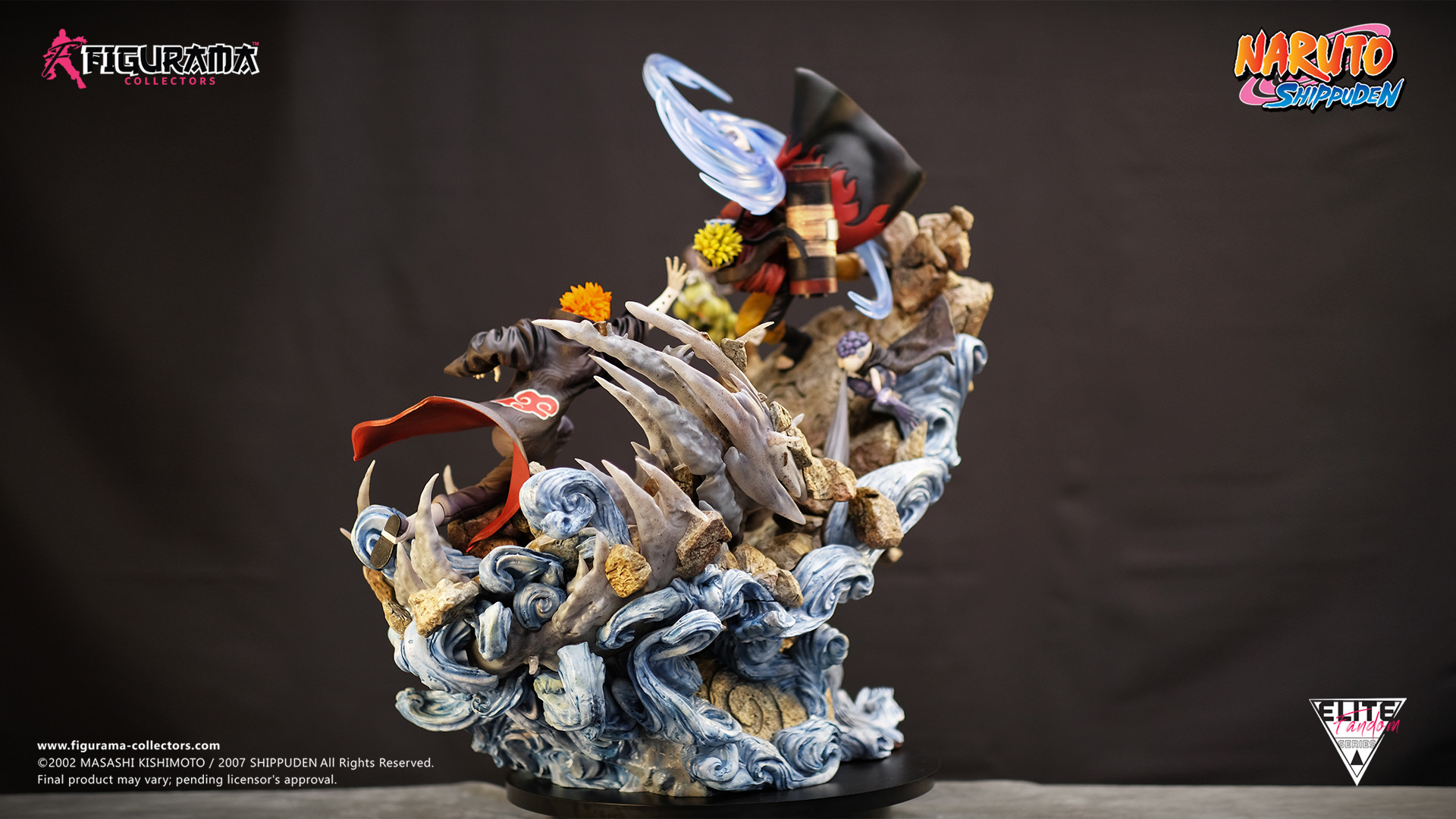 Naruto Shippuuden - Fukasaku - Katsuyu - Pain - Shima - Uzumaki Naruto - Elite Fandom Statue - 1/6 (Figurama Collectors) photo 17